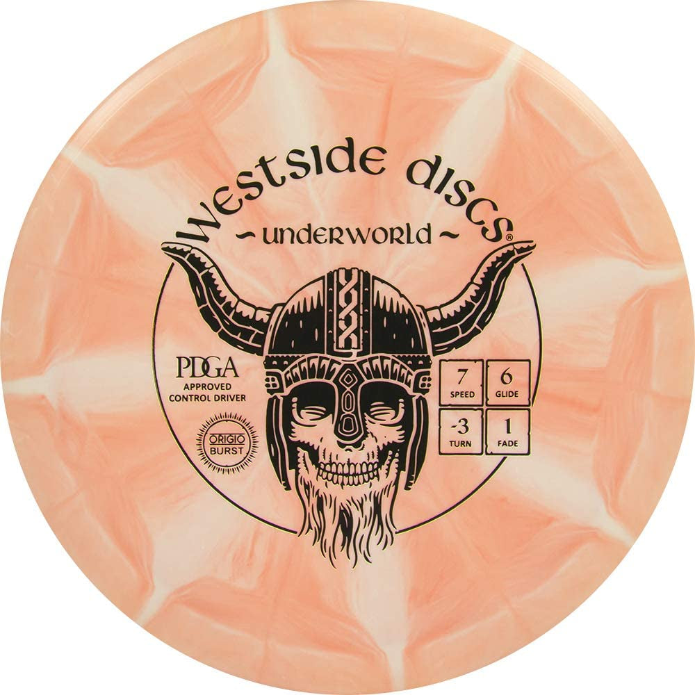 Westside Discs Origio Burst 5 Disc Golf Starter Set, Men, Women, and Kids, Beginners Frisbee Golf Set, Putter, Midrange, Fairway Driver, Maximum Distance Drivers, plus Mini Marker, Colors Will Vary