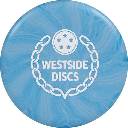 Westside Discs Origio Burst 5 Disc Golf Starter Set, Men, Women, and Kids, Beginners Frisbee Golf Set, Putter, Midrange, Fairway Driver, Maximum Distance Drivers, plus Mini Marker, Colors Will Vary