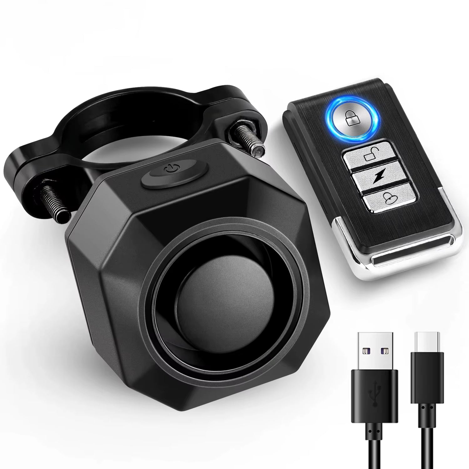 Ultimate Bike Guard™ – Wireless Vibration Alarm with Remote & USB Charging